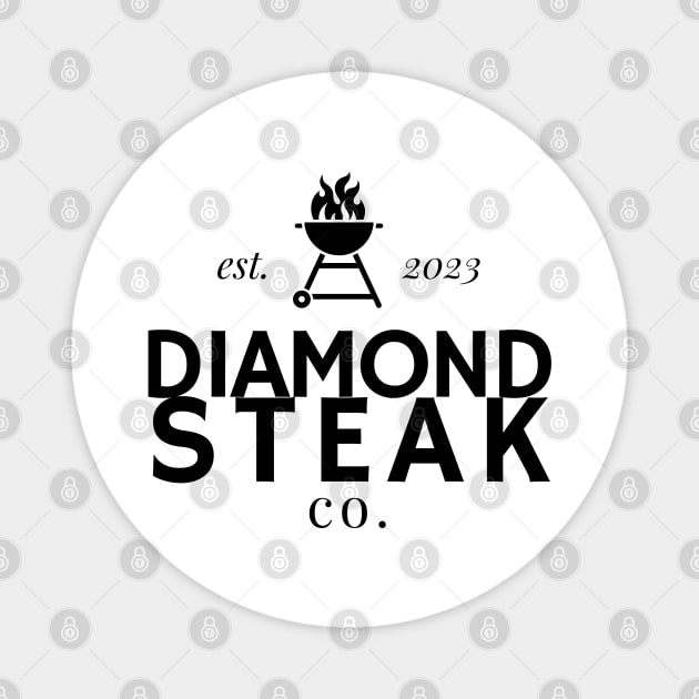 Diamond Steak Co. Logo - from "The Accidental Swipe" Magnet by Nerdy Romantics Fan Shop*
